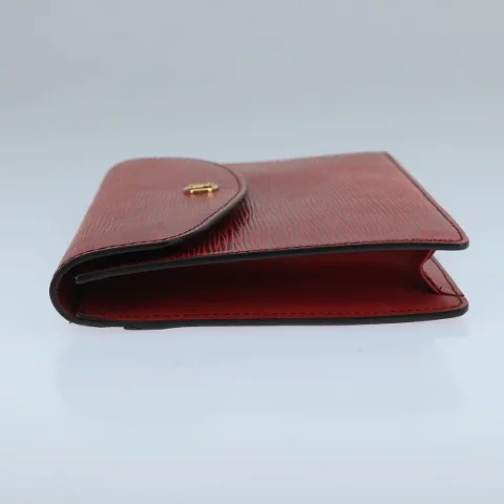 Louis Vuitton Vintage Pre-owned Leather clutches Red Dames