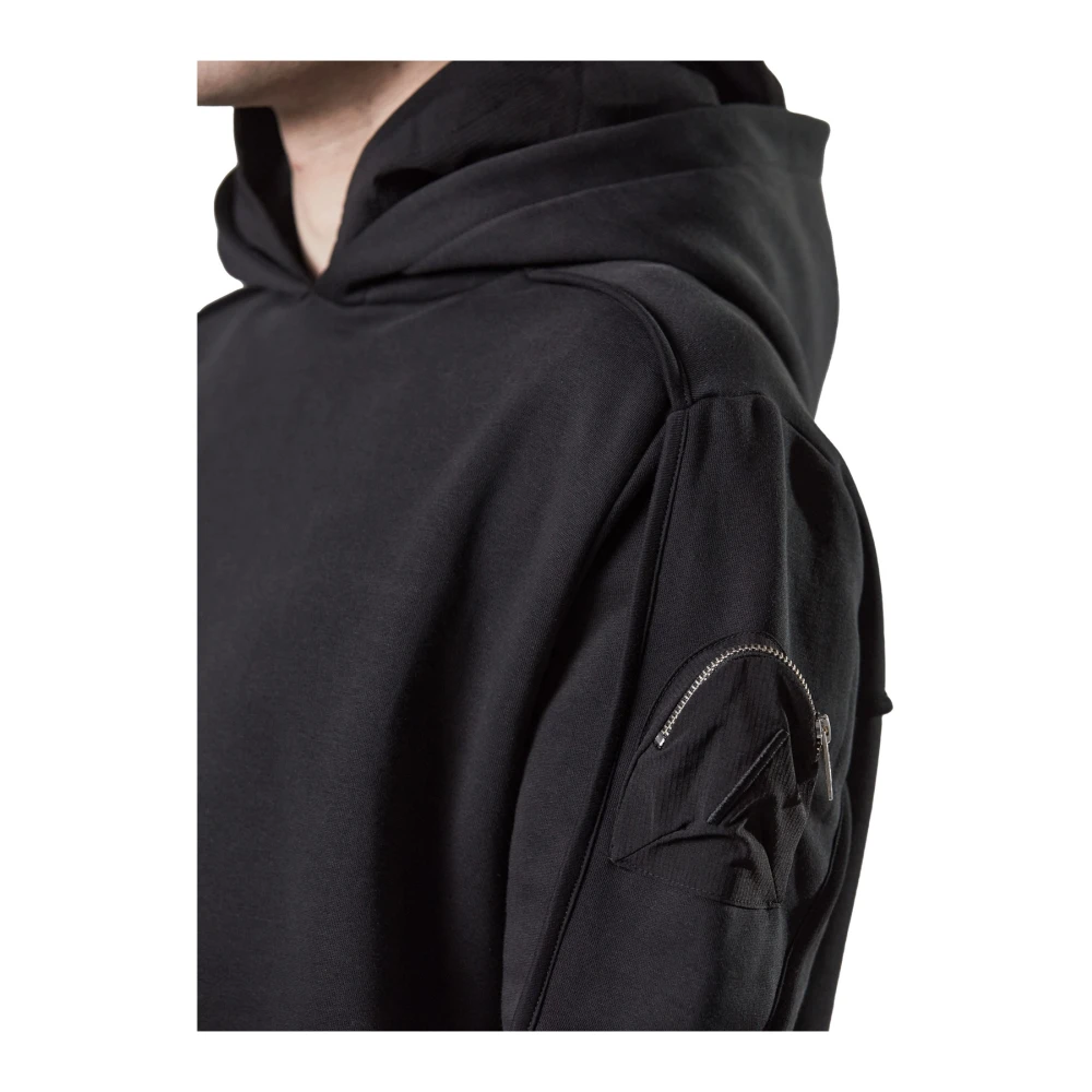 Thom Krom Hoodie met Zak Black Heren