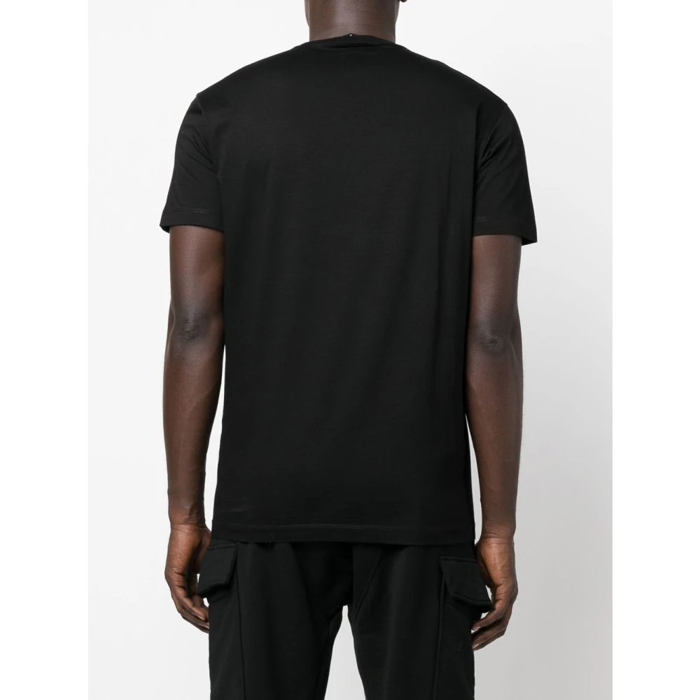 Dsquared2 Bedrukt Logo T-shirt Black Heren