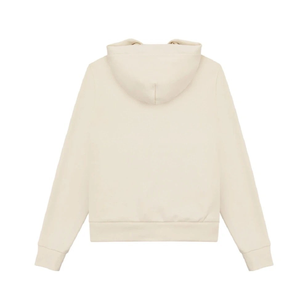 Colmar Gele hoodie extra slim fit Beige Dames