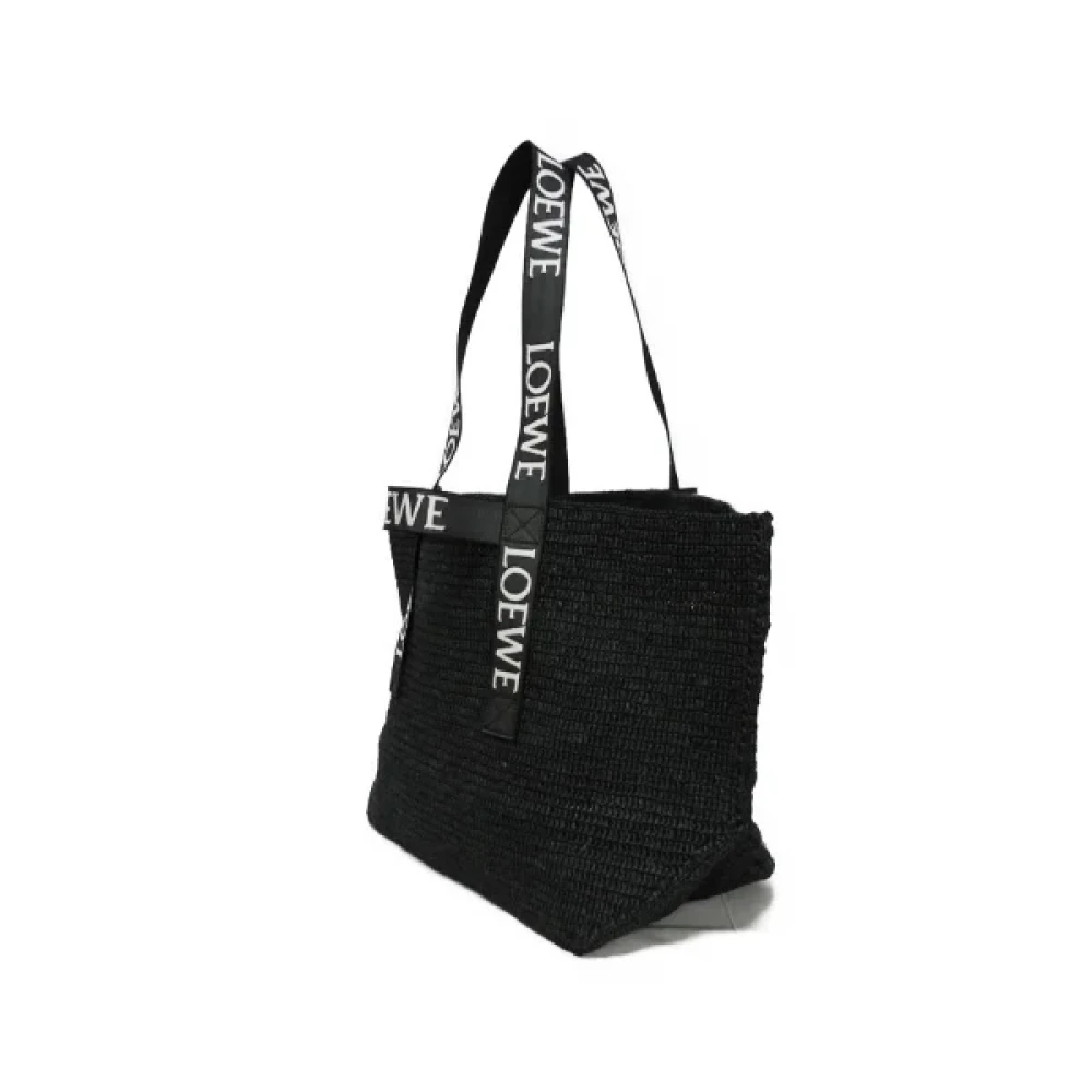 Loewe Pre-owned Fabric shoulder-bags Black Dames