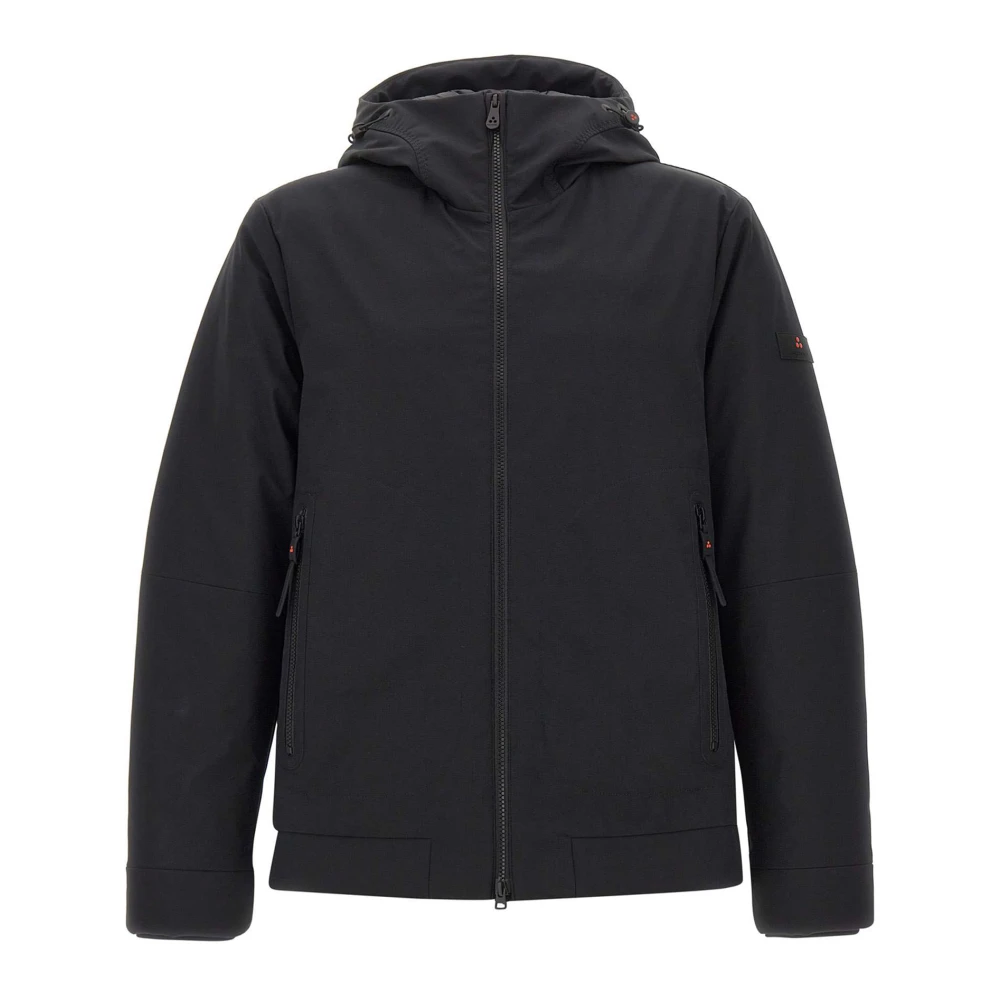Peuterey , Light Jackets, Male, Black, L, Loge Srtr Jacket