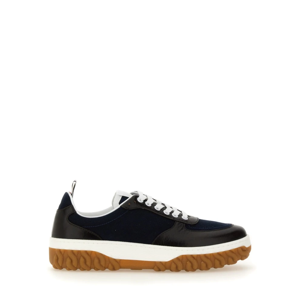 Thom Browne Letterman Trainer Sneakers Heren Schoenen Blauw