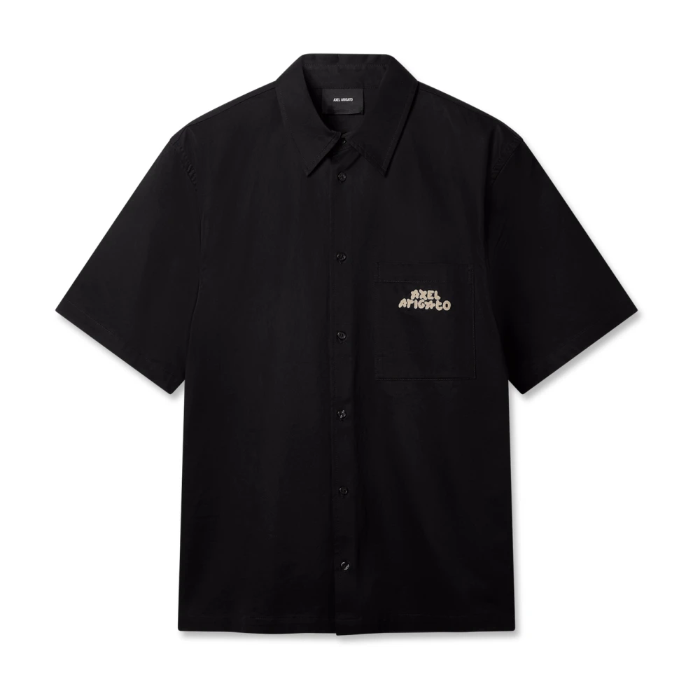 Axel Arigato Men's Black Drew Shirt - Short Sleeve Shirts - M - Shirts
