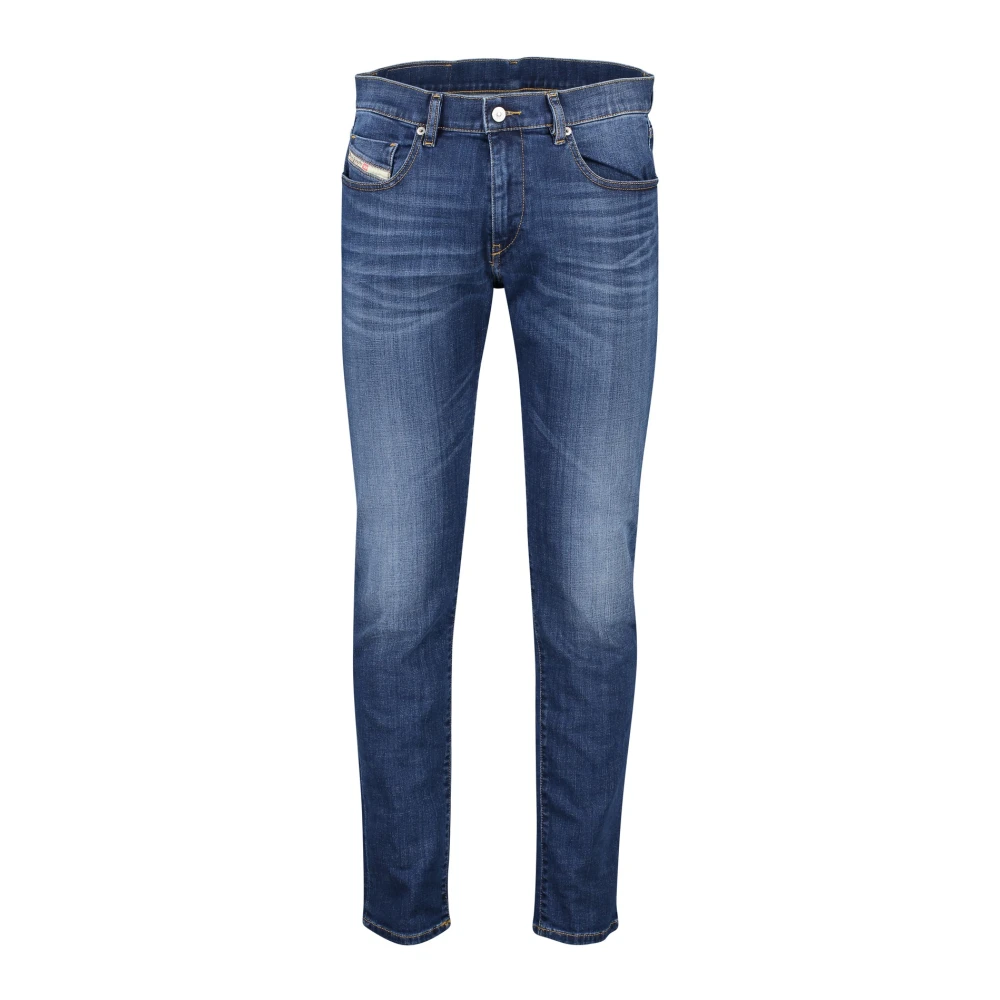 Diesel Blauwe Denim Jeans Blue Heren