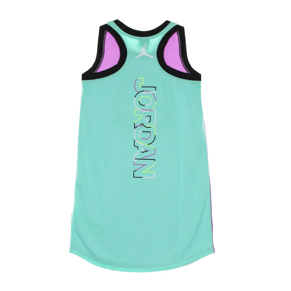 Jordan Meisjes Violet Shock Mesh Jurk Purple Dames