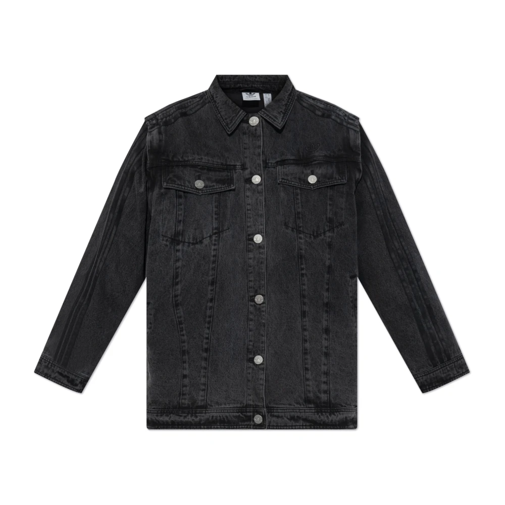 Jackets > Denim Jackets - - Adidas Originals - Modalova
