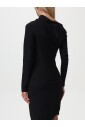 robe-mini-noire-drapee-en-maille