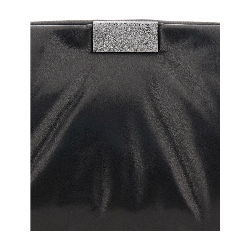 BRUNELLO CUCINELLI Zwarte Clutch met Monil Detail Black Dames