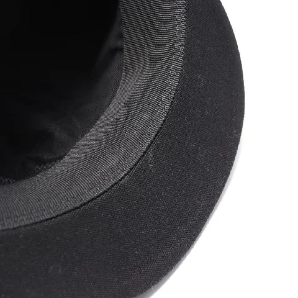 Hermès Vintage Pre-owned Cotton hats Black Dames