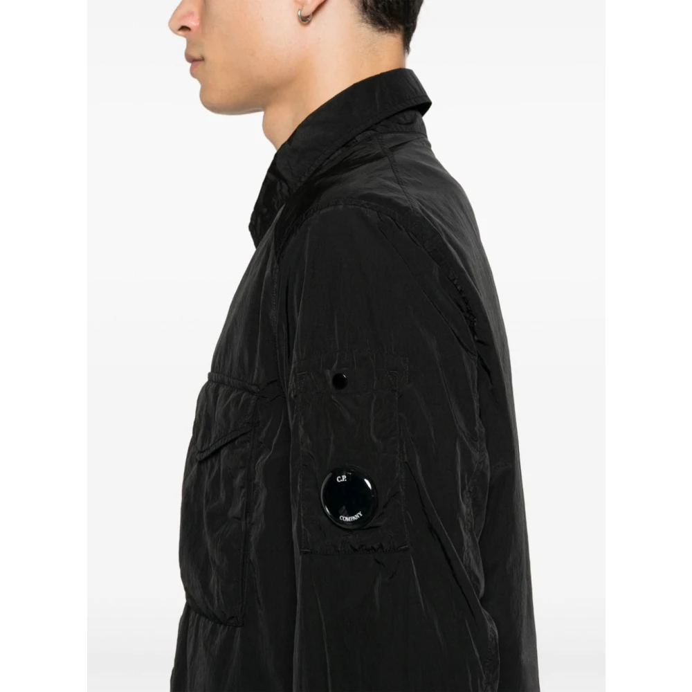 C.P. Company Zwarte Herenoverhemd Black Heren