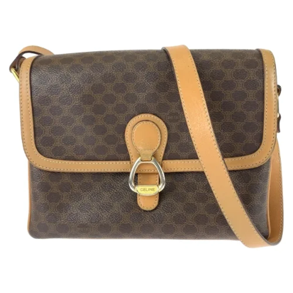 Celine Vintage Pre-owned Canvas celine-bags Brown Dames
