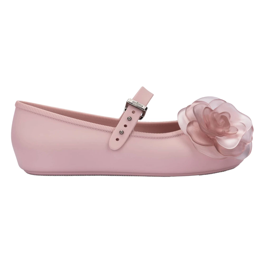Melissa Girls Pink Soft Ballerina Petals - Kids Ballerina Shoes - 22 Eu - Kids