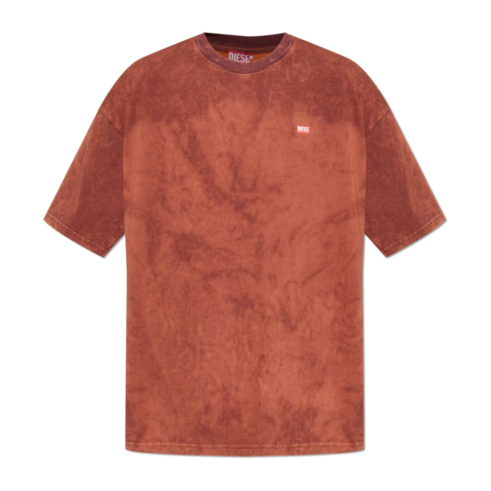 Diesel Uomo Rosso Top, L, New,