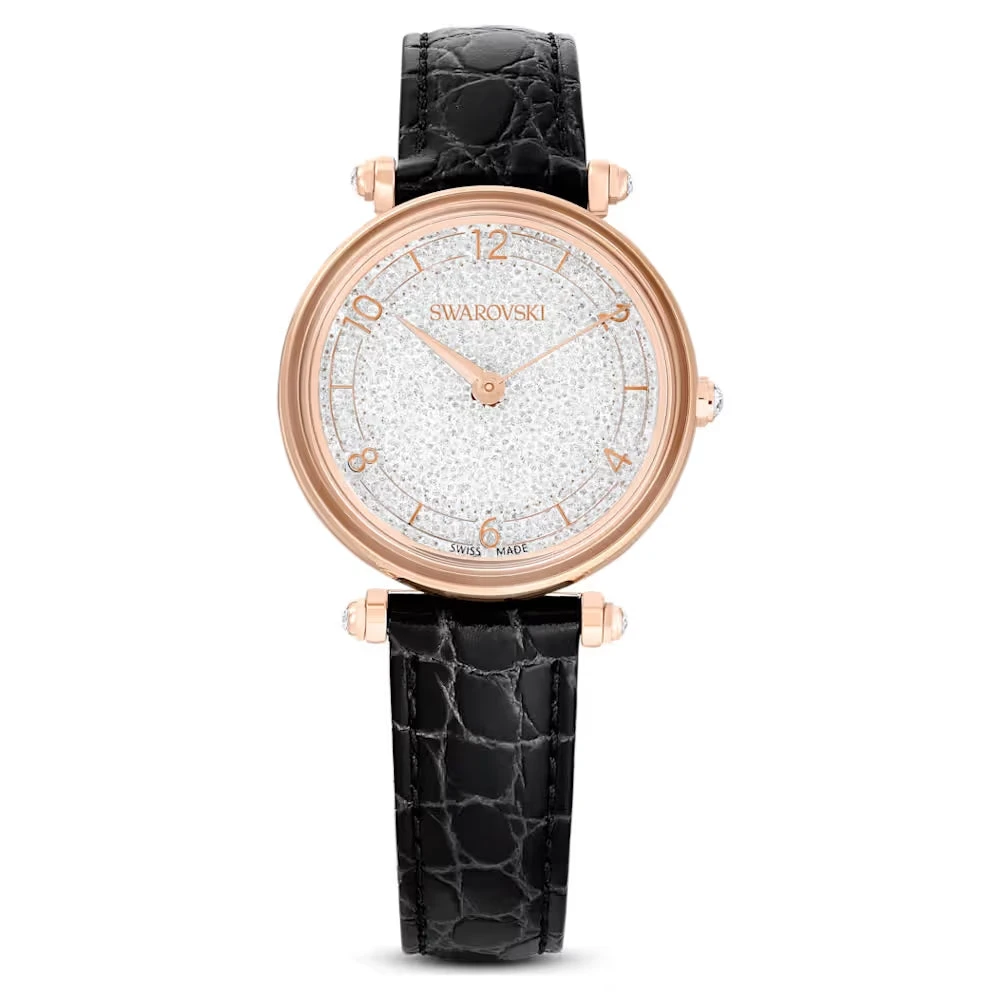 Swarovski Women's Black Watches, One Size, Crystalline Wonder Watch 5653359