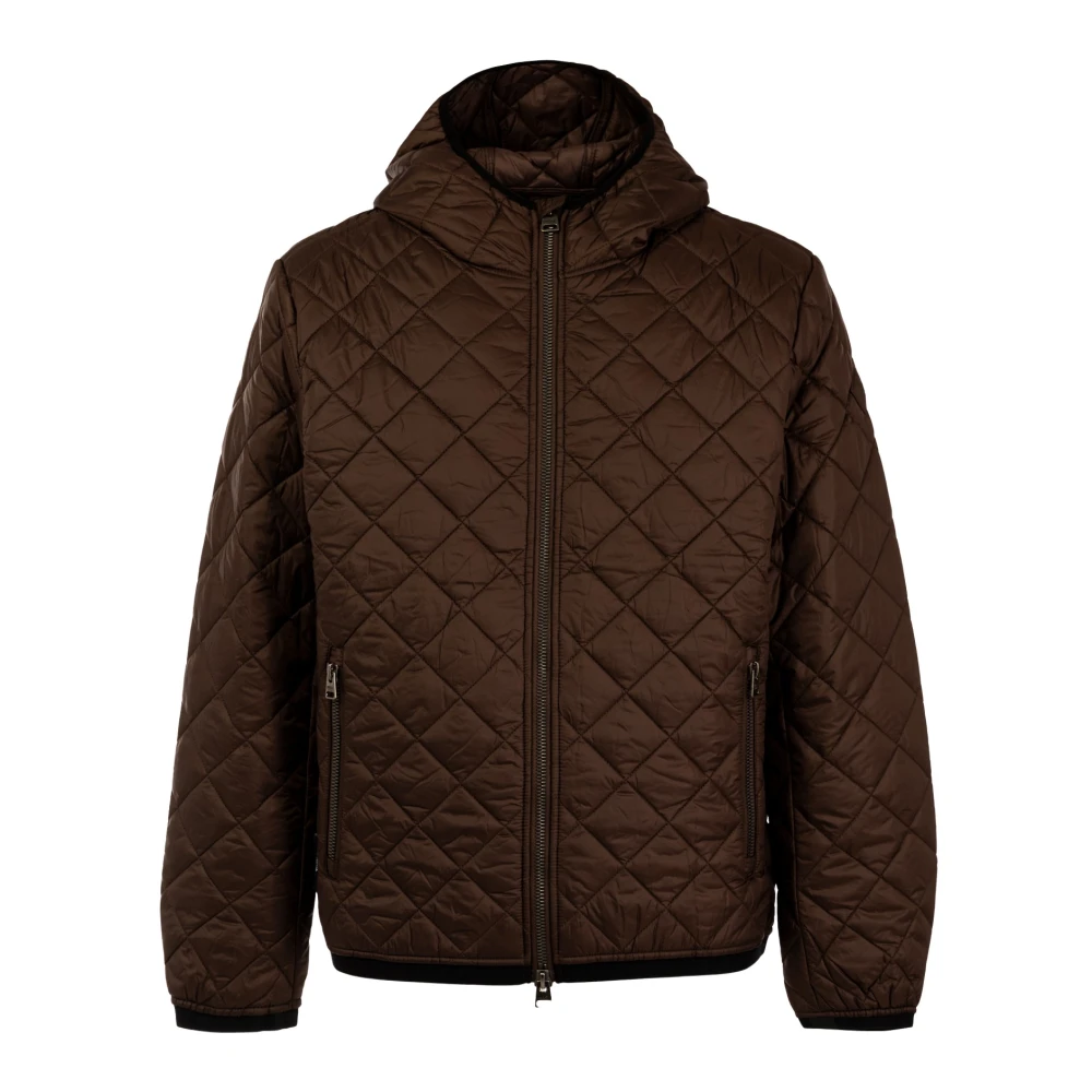 Husky Original Heren Gewatteerde Winterjas Brown Heren