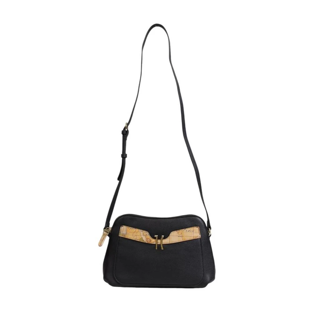 Alviero Martini 1a Classe Handtas van polyethyleen met gemengd materiaal Black Dames