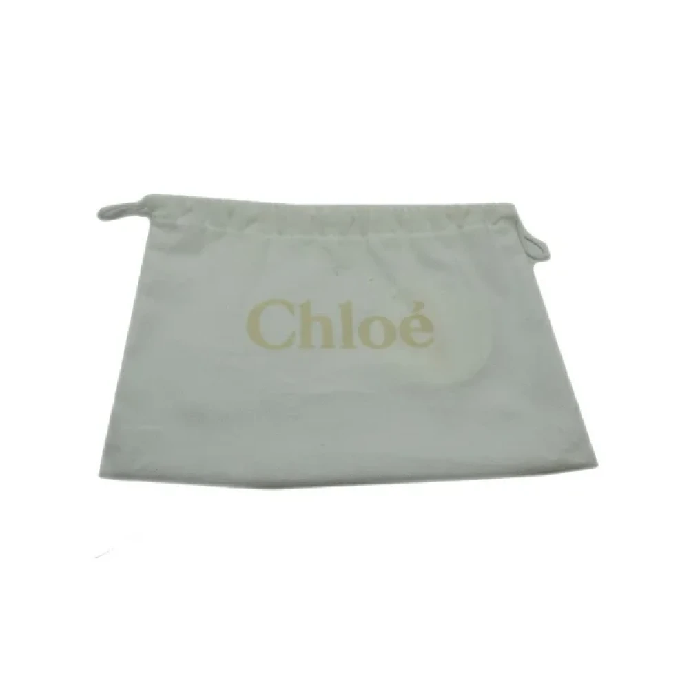 Chloé Pre-owned Fabric pouches Blue Dames