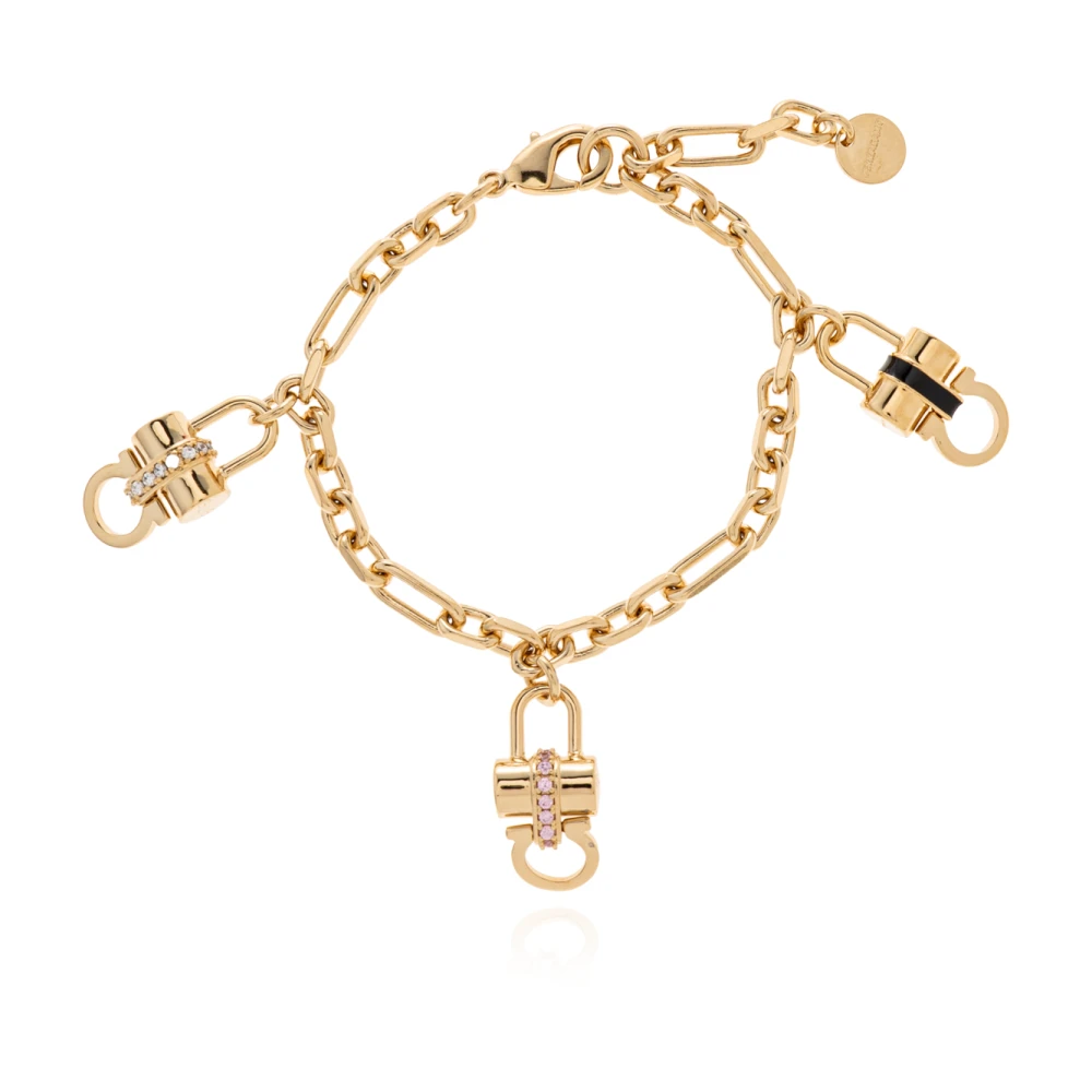 Ferragamo Women's Yellow Charm Bracelet