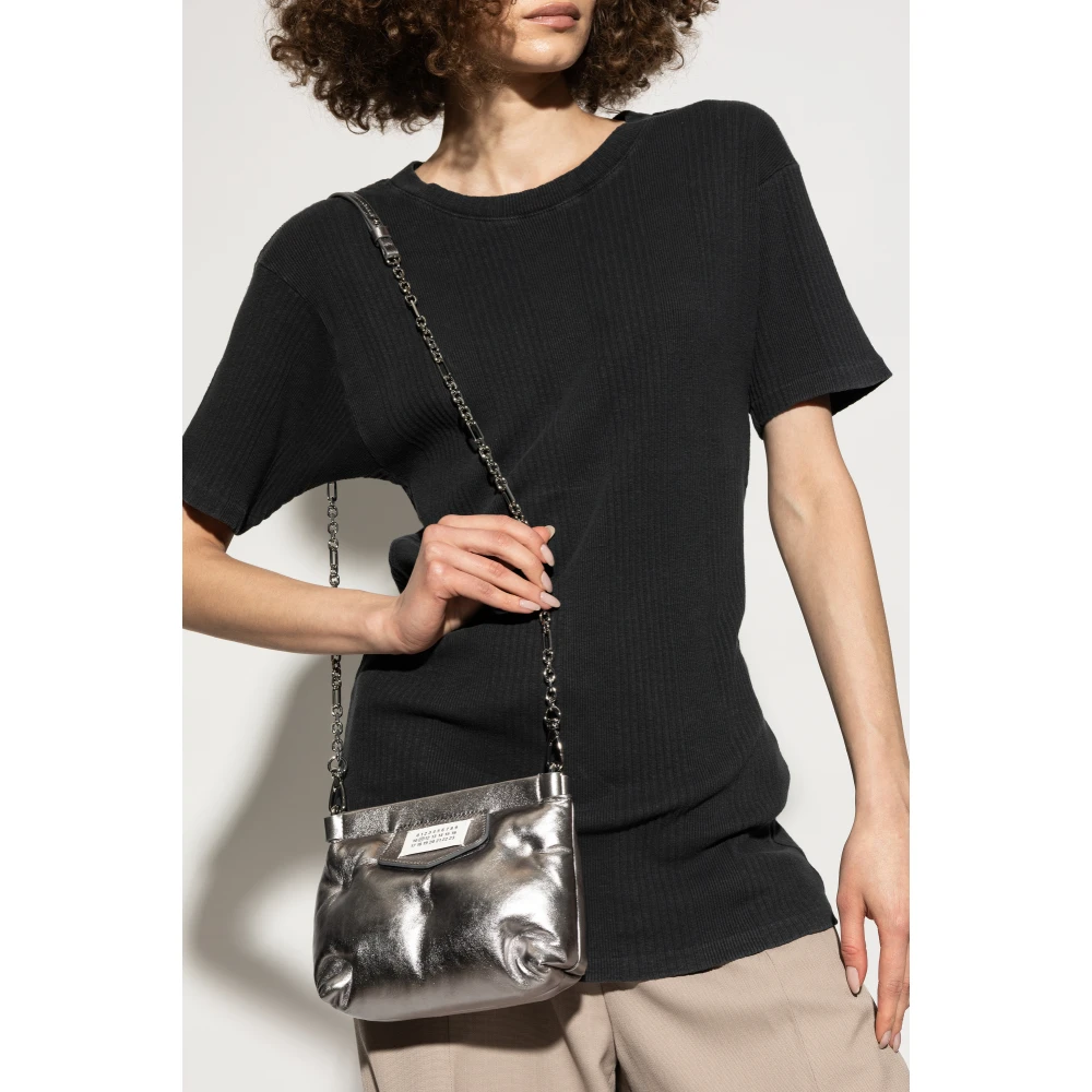 Maison Margiela Glam Slam Mini Schoudertas Gray Unisex