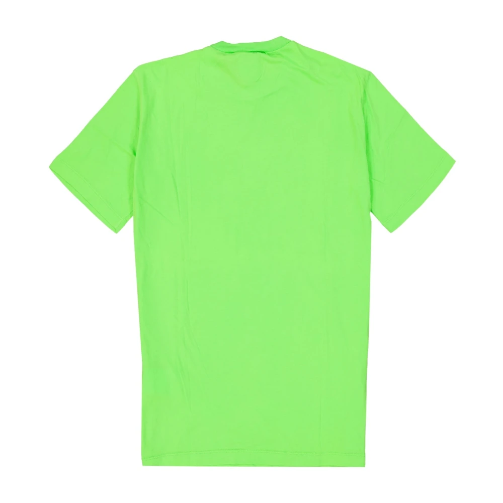 Dsquared2 Logo Katoenen T-shirt Korte Mouw Green Heren