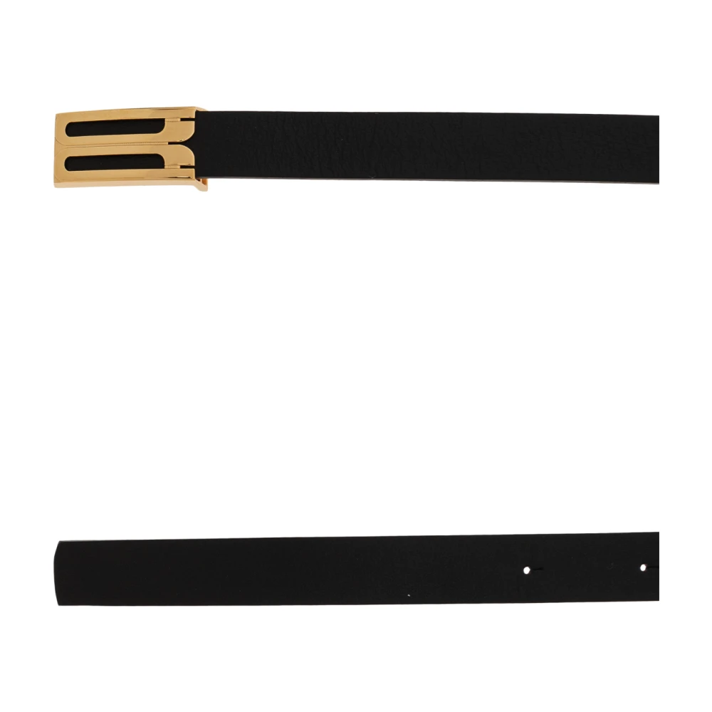 Victoria Beckham Leren riem Black Dames