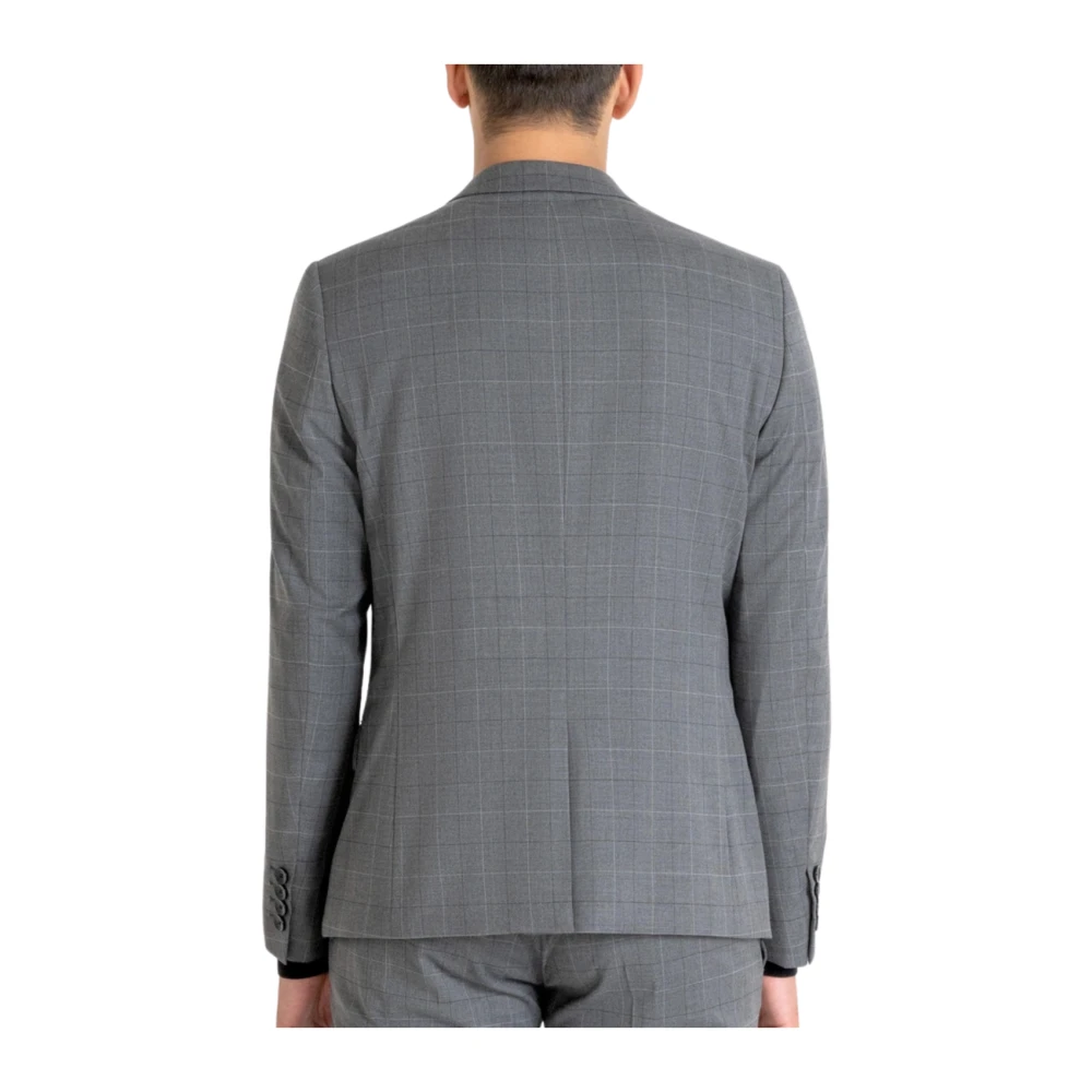 Antony Morato Slim Fit Jas in Grijs Melange Gray Heren