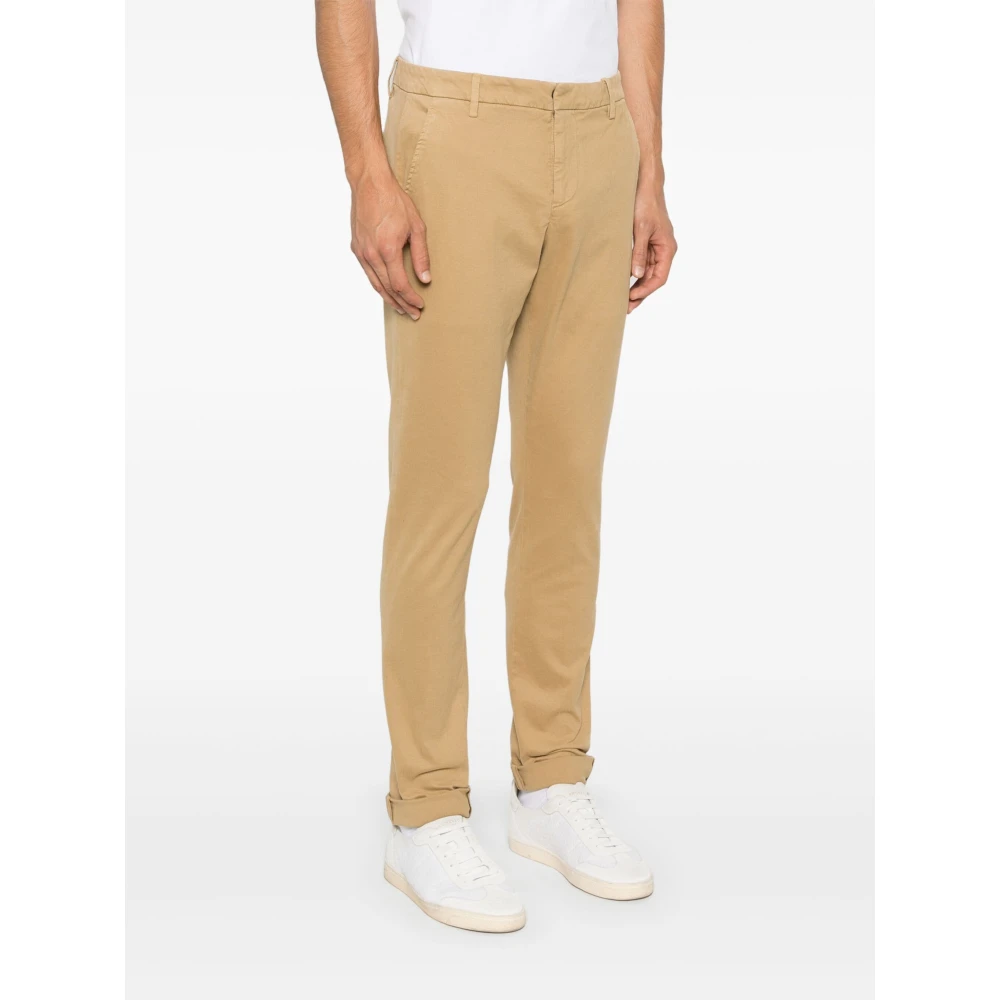 Dondup Gaubert Stijlvolle Broek Beige Heren