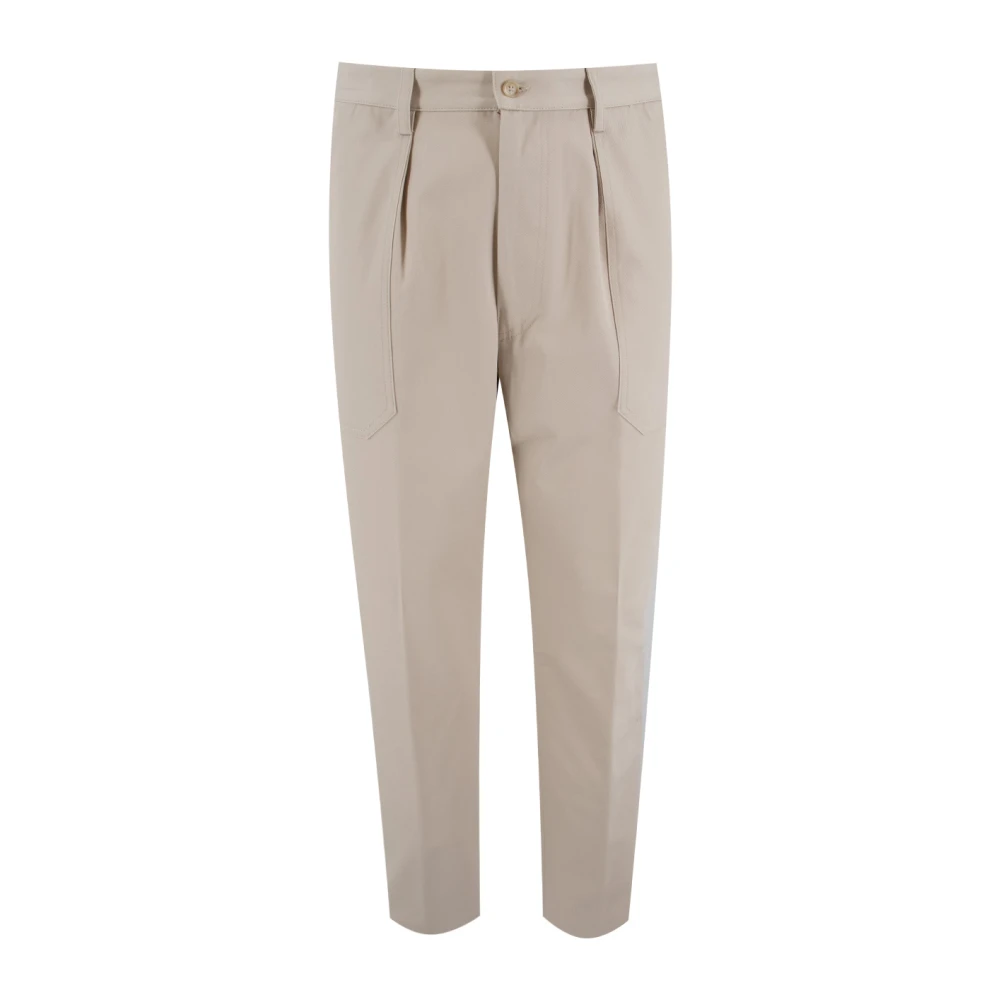 Eleventy Uomo Beige - Slim-Fit Pantaloni - Trousers - W33