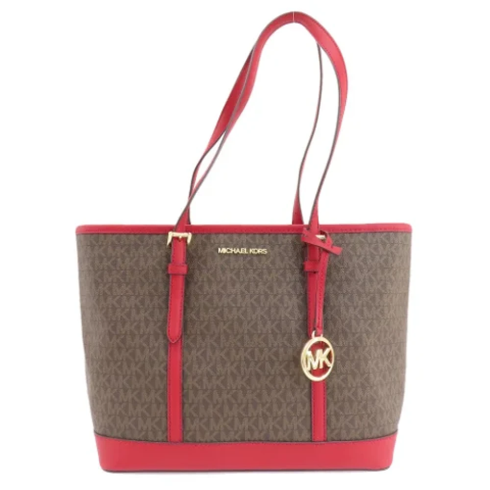 Michael Kors Pre-owned Plastic totes Brown Dames