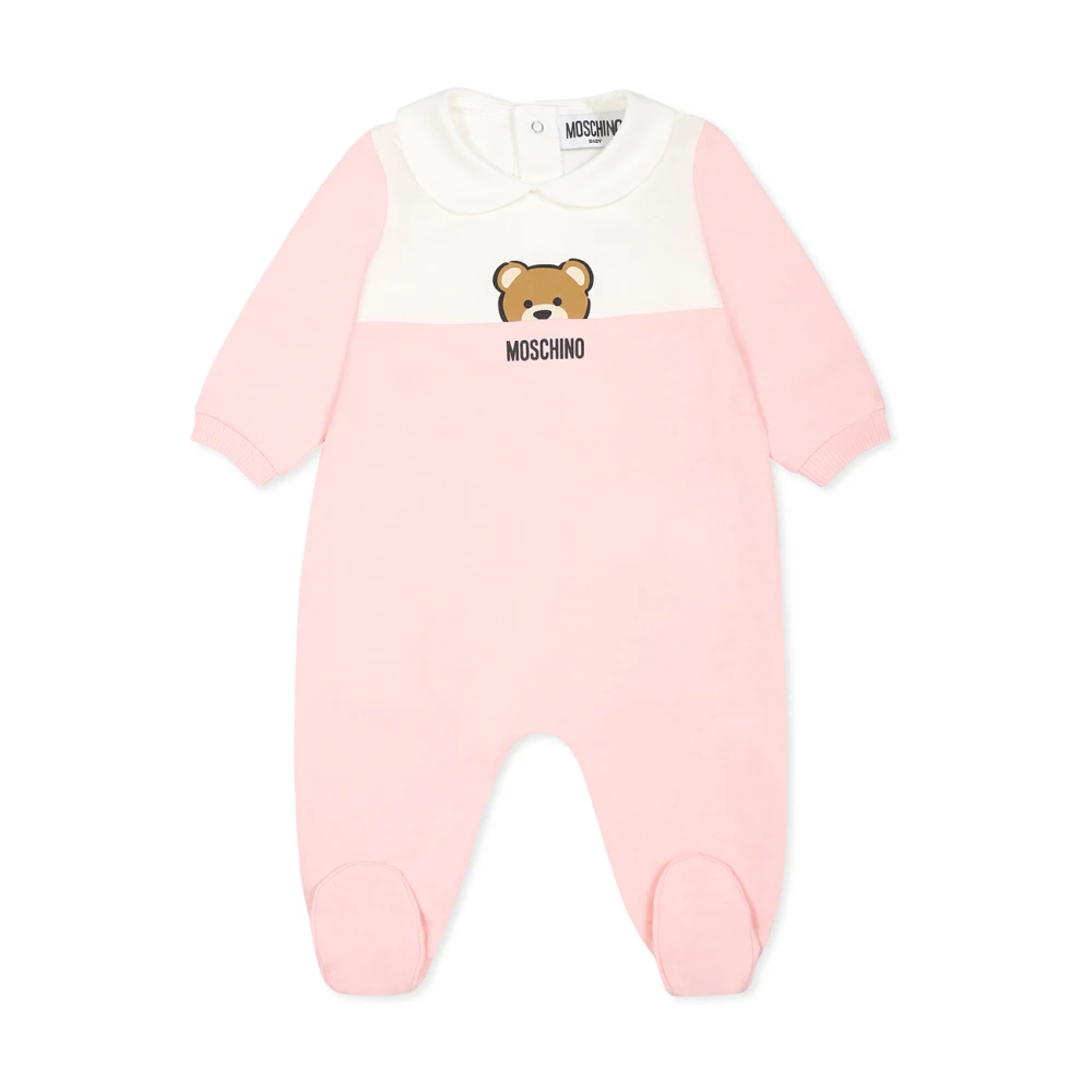 Moschino Rosa Teddy Bear Rompers Pink, Unisex