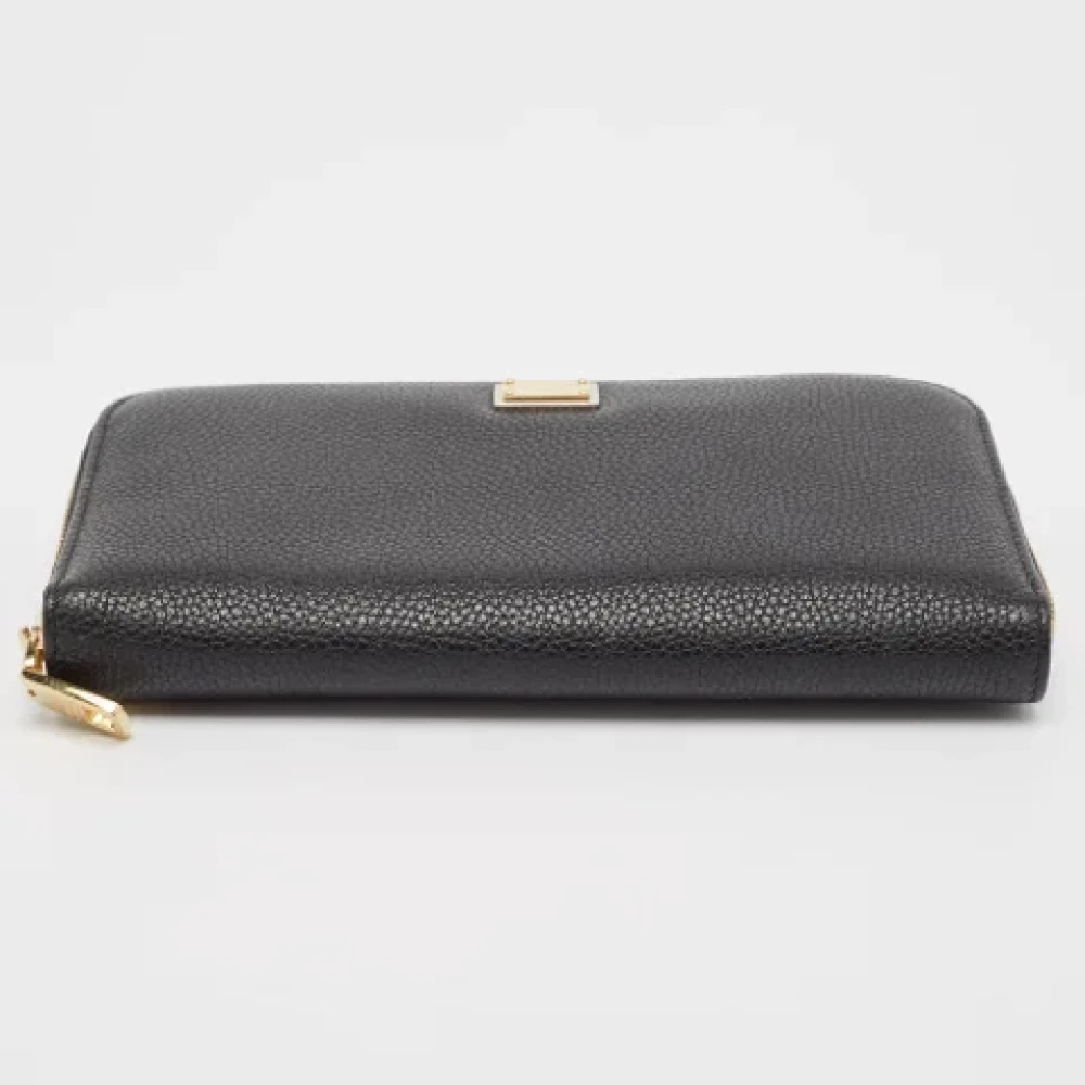 Dolce & Gabbana Pre-owned Leather wallets Black Dames