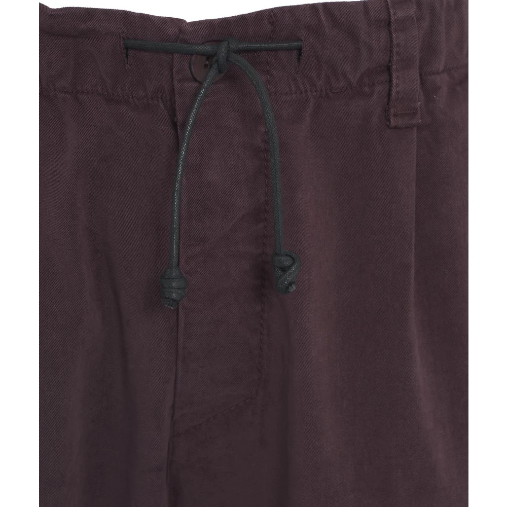 Transit Rode Chino Broek voor Mannen Brown Heren