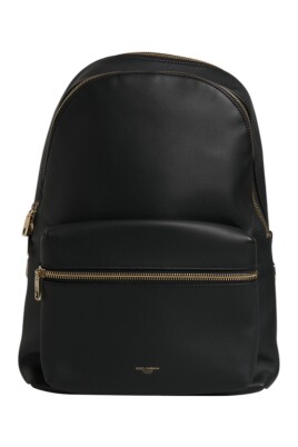 black-leather-logo-print-travel-backpack