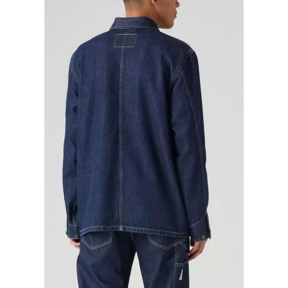 Levi's JAS Mannen Broadway Enigneer Coat ME Blue Heren