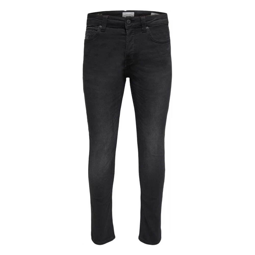 Only & Sons Vaquero Långbyxor Black, Herr