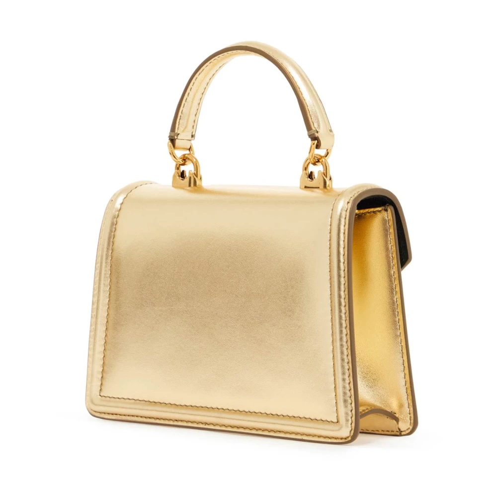 Dolce & Gabbana Mini tas met Heilig Hart Yellow Dames