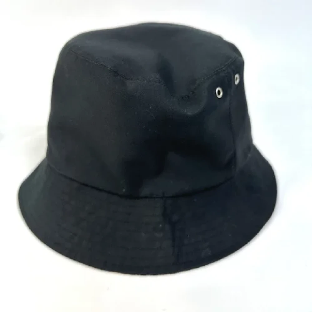 Dior Vintage Pre-owned Cotton hats Black Dames