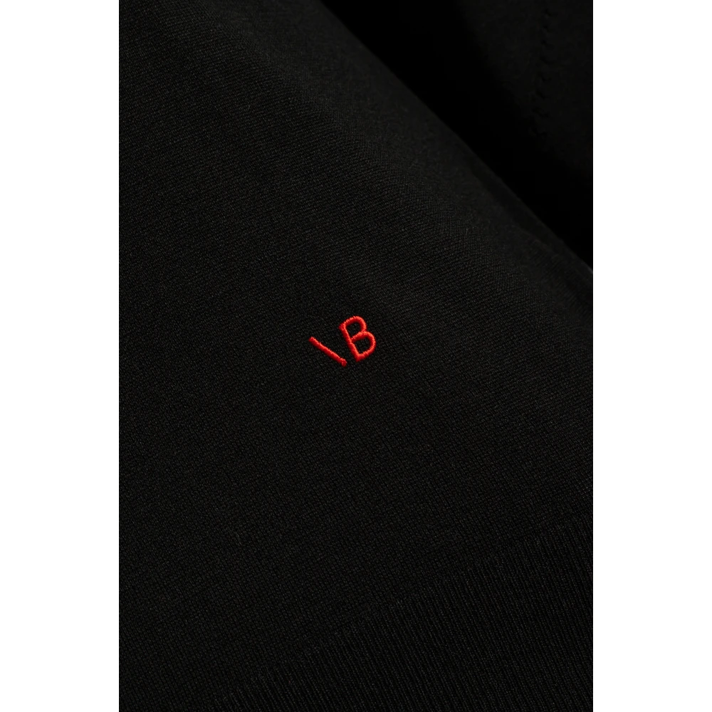 Victoria Beckham Trui met logo Black Dames