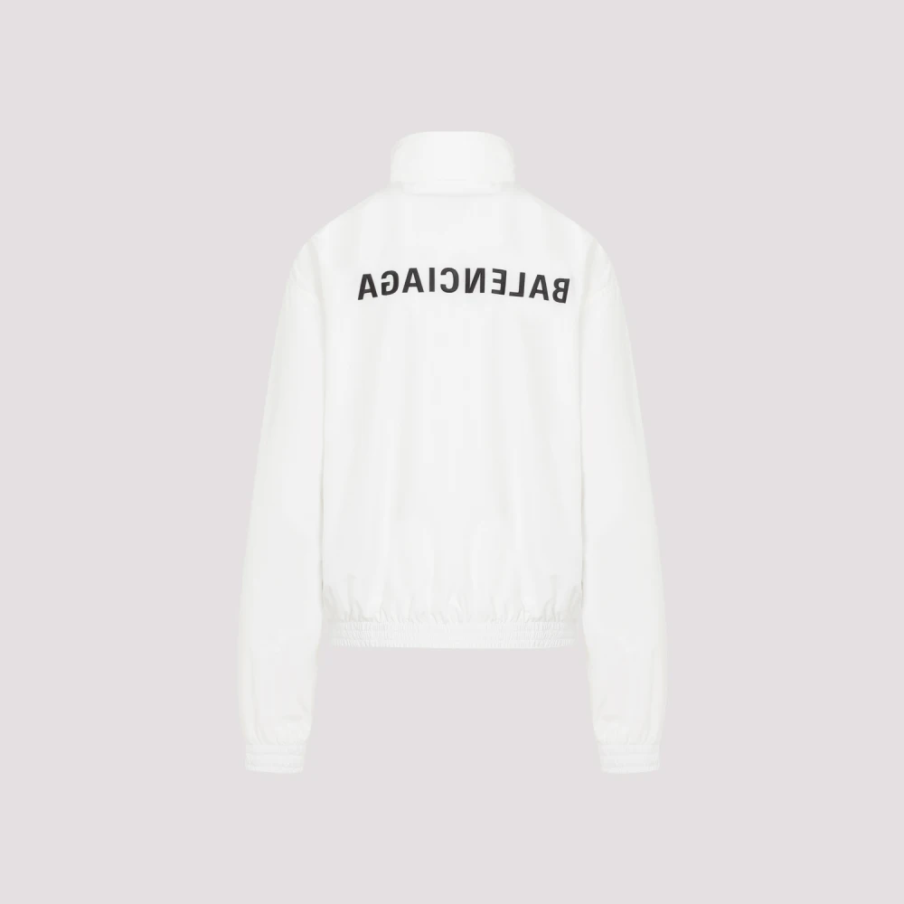 Balenciaga Witte Tracksuit Jas White Dames