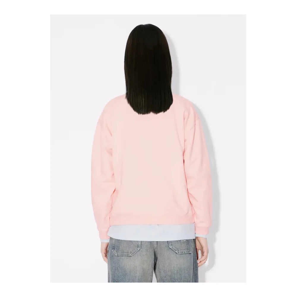 Kenzo Verdy Crewneck Sweatshirt Pink Dames