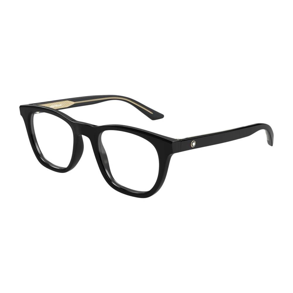 Montblanc Men's Black Glasses, 51 Mm, Eyeglasses