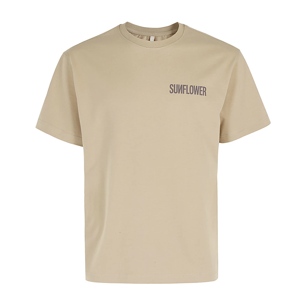 Sunflower Essentiële T-shirt voor dagelijks gebruik Brown Heren
