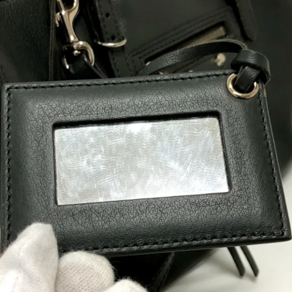 Balenciaga Vintage Pre-owned Leather balenciaga-bags Gray Dames