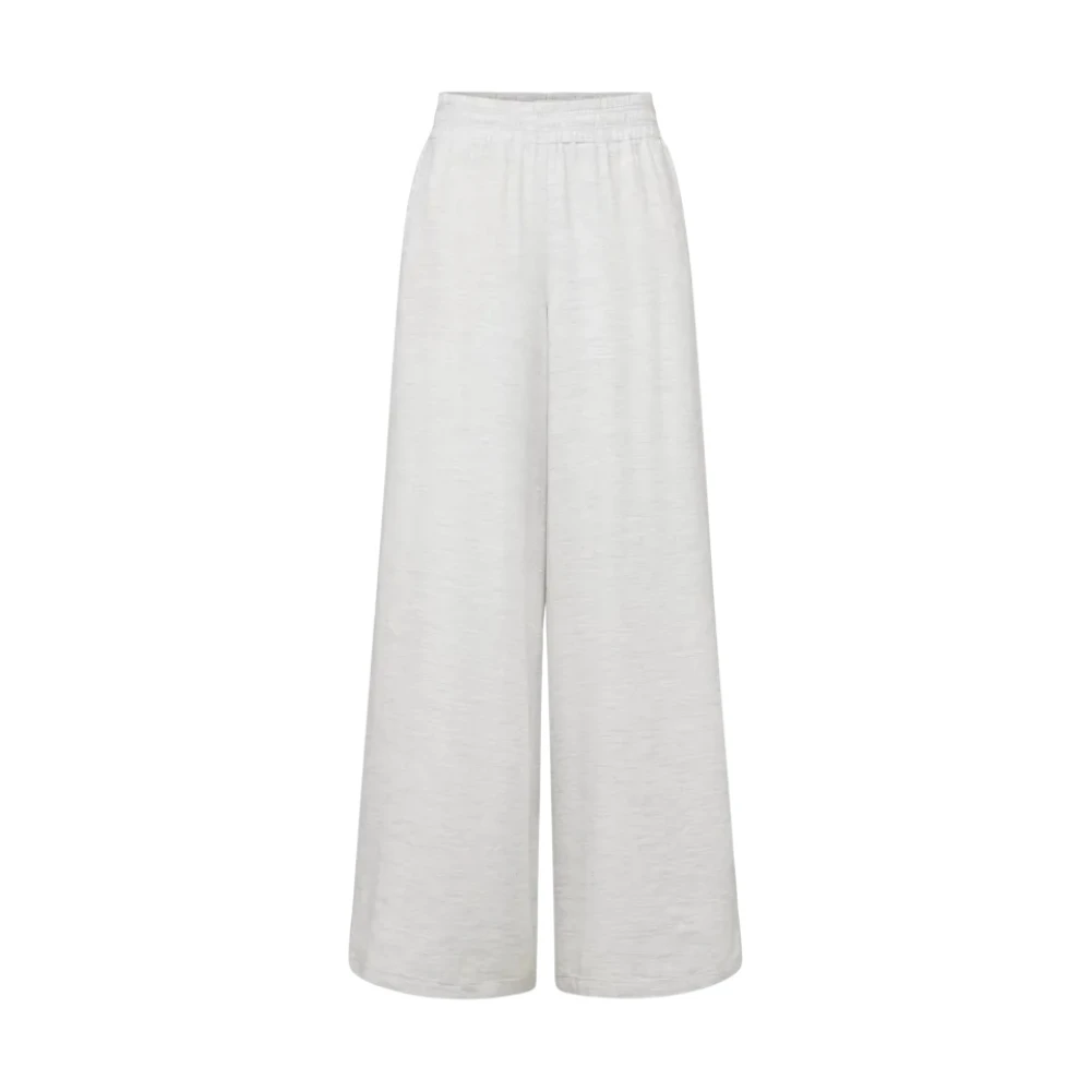 Drykorn Women's Gray Wide Trousers, W28, Ceiling 10