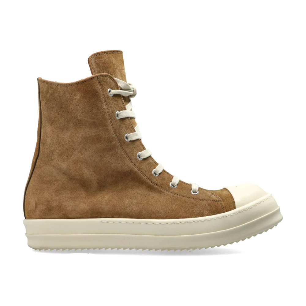 Rick Owens Temple Sneaks High-Top Sneakers Heren Schoenen Bruin