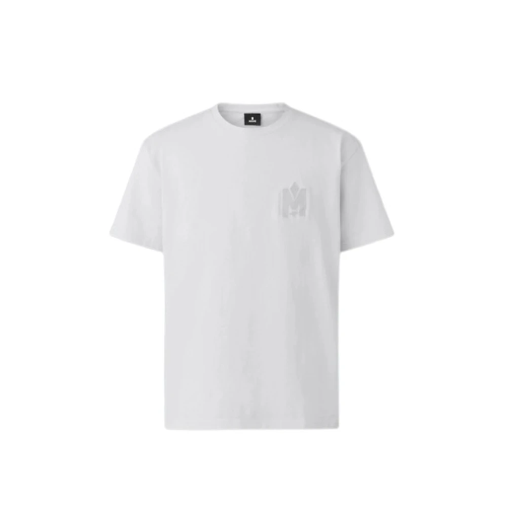 Mackage TEE T-shirt met fluwelen logo White Heren