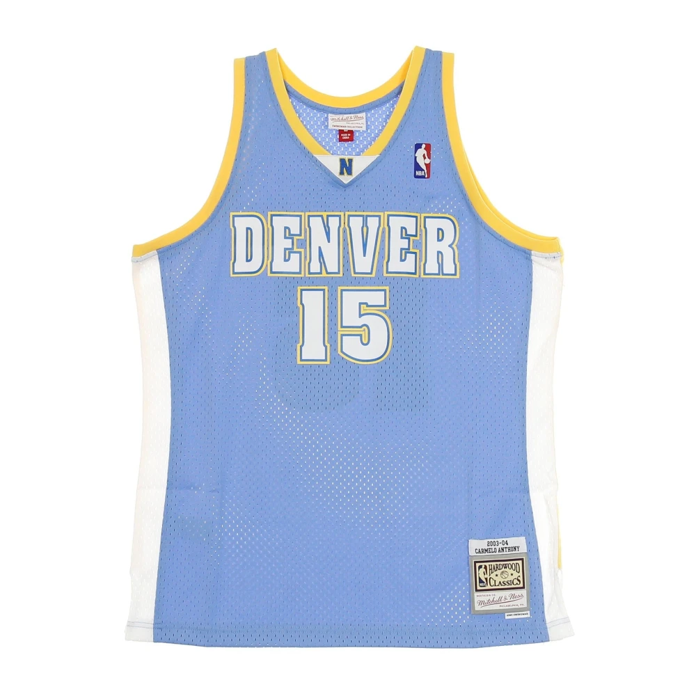 Mitchell & Ness Basketbal Tanktop Carmelo Anthony 2003-04 Blue Heren