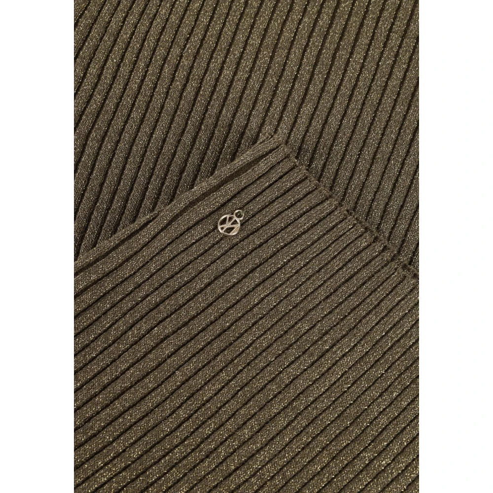 Nukus Groene Glitter Pullover voor Vrouwen Green Dames