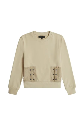 Heritage Hardware Snaps Sweatshirt